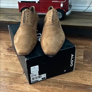 Aldo Men's Tan Oxford Shoes